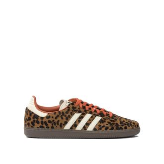 adidas Samba OG Luipaardprint Sneakers - Heren - Sneakers - Bruin - 42 EU - Su&egrave;de - Schoenen