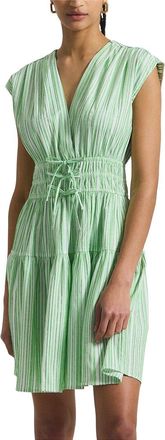 Derek Lam Tora Pintuck Stripe Shirting Dress