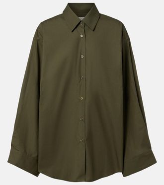 Frankie Shop Tila oversized cotton shirt