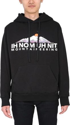 Ih Nom Uh Nit Graphic Mountain Hoodie With Drawstring