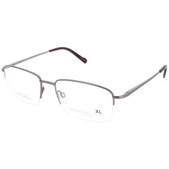 Pierre Cardin Mens Grey Rectangular Eyeglass Frames PC68690R8056