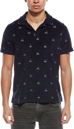 Brooks Brothers Terry Cloth Fleece Jacquard Polo