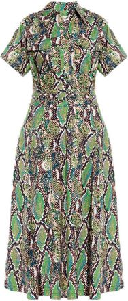Diane Von Fürstenberg Hadara jurk - Groen