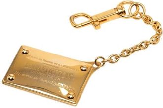Louis Vuitton Pre-owned Metal Key Holder - Dames - Vintage Accessoires - Geel - ONE Size - Vintage