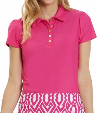 Jude Connally Angelica Shirt In Berry Pink
