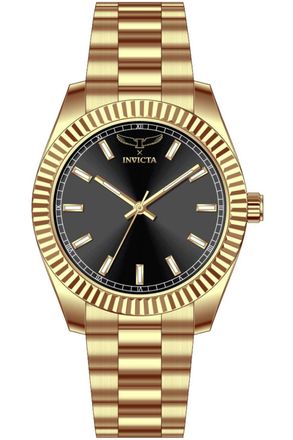 Invicta Specialty 69006 Heren Horloge - Quartz Uurwerk - met zwarte Wijzerplaat - 40mm
