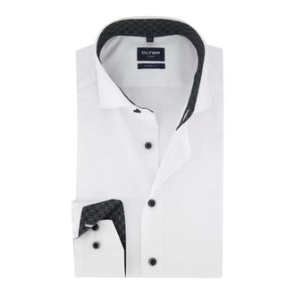 Olymp Olymp, Overhemden, Heren, Wit, XL, Katoen, Luxor Modern Fit Shirt