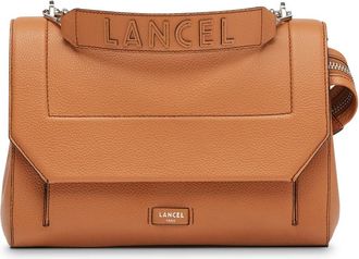 Lancel Chique Ninon Flap Tas Bruin - Dames - Handtassen - Bruin - ONE Size - Leer - Tassen