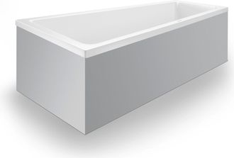 Duravit Duravit - No.1 Ba&ntilde;era Empotrada, Trapezoidal, 1500x800mm, 1