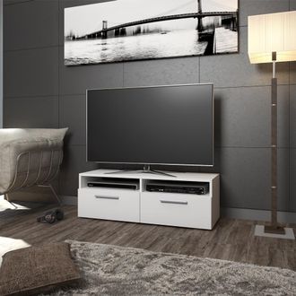 Vicco Mueble Bajo Para Tv Diego, Blanco, 95 X 38 Cm