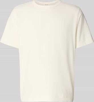 Selected Regular Fit T-Shirt aus reiner Baumwolle Modell CHRIS in Offwhite, Größe XXL