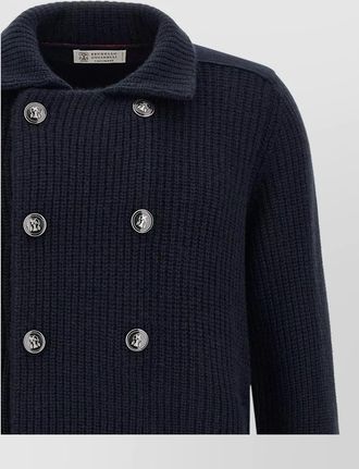 Brunello Cucinelli cashmere double-breasted cardigan