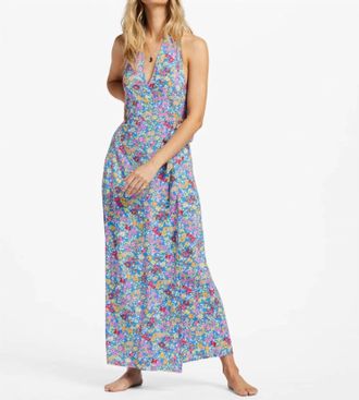 Billabong Lets Hang Halter Dress In Seaside