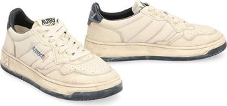 Autry Medalist Leather Low-Top Sneakers