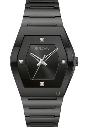 Bulova 98D177 Mens Gemini Watch - Black - One Size