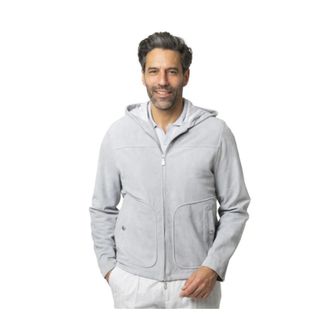Eleventy Heren, Sweatshirts & Hoodies, Grijs, Maat: 2XL