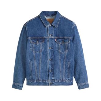 Levi's Heren, Jassen, Blauw, Maat: M Denim