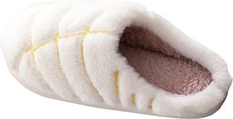 Generic Concha Slippers for Women Men Bread Slippers Wide Fit Memory Foam Happy Slipper Cute Plush Non Slip House Shoes Arch Support Plantar Fasciitis Orthope