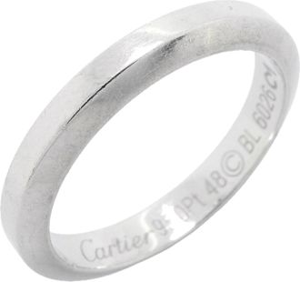 Cartier Platinum 950 Band Ring (Pre-Owned)