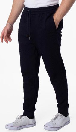 Bally Monogram Jacquard Textured Sweatpants, Size Medium