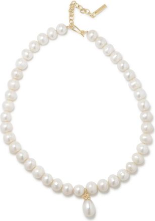 Completedworks Pearl and 18kt Gold Vermeil Necklace - One Size