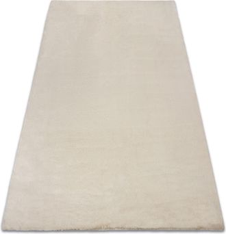 RugsX Rugsx - Alfombra Bunny Beige Imitaci&oacute;n De Piel De Conejo Beige 140x190 Cm