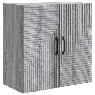 vidaXL Armario De Pared Sonoma Gris 59 X 31 X 60 Cm Vidaxl