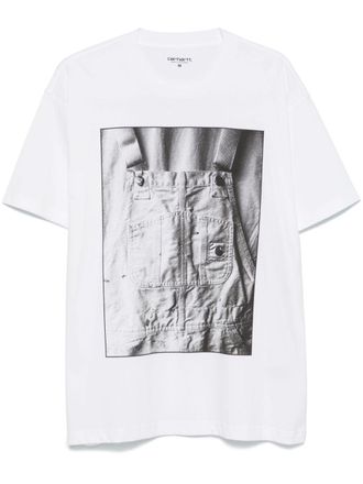 Carhartt Work in Progress S/S BIB Overall T-Shirt - White