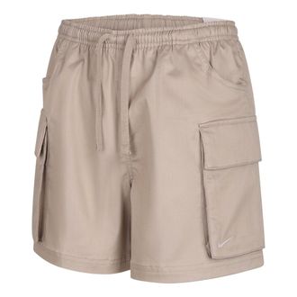 Nike (WMNS) Nike Sportswear Loose Mid-Waist Woven Cargo Shorts Cream White IV5010-236