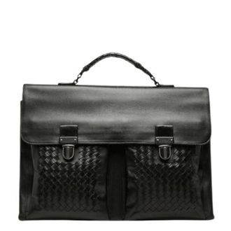 Bottega Veneta Pre-owned Borsa in Pelle Intrecciata - - Pre-owned - Uomo - Nero - ONE SIZE