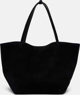 The Row Shopper Park Three Edge in suede