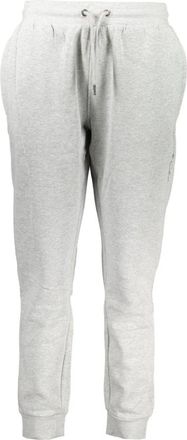 Cavalli Sportieve elastische taillebroek met borduurwerk - Dames - Sweatpants - Grijs - XS - Broeken