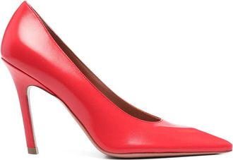 Amina Muaddi 100mm Christine Pumps