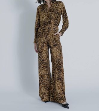 Karina Grimaldi Mia Print Pants In Leopard