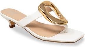 Chase + Chloe by Intouch Footwear Raya Bit Slide Sandal in White at Nordstrom Rack, Size 6.5