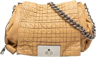 Celine Pre-owned Shoulder Bags, female, Brown, Size: ONE SIZE Pre-owned Leather Shoulder Bag