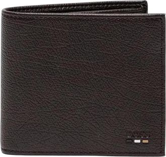 HUGO BOSS Ray Portemonnee - Heren - Accessoires - Bruin - Maat: ONE Size Leer