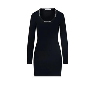 Alexander Wang Dames, Jurken, Zwart, Maat: XS