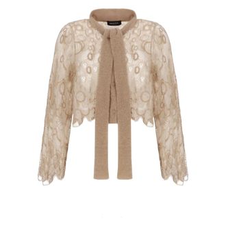 Fabiana Filippi Mujer, Jerseys, Beige, Talla: S