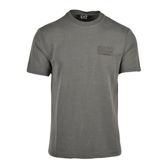 Emporio Armani T-shirts - Heren - T-shirts - Groen - L - Polyester - Tops