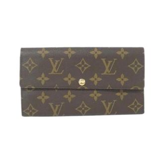 Louis Vuitton Pre-owned Monogram Long Wallet - - Pre-owned - Donna - Marrone - ONE SIZE