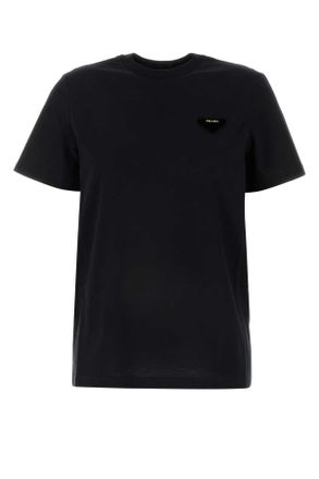 Tシャツ・カットソー PRADA Woman T-Shirt White 3556B11CD F0009 White Oversized jersey T-shirt | PRADA