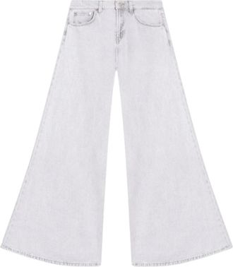 Dondup Marlen Jeans - Dames - Loose Fit Jeans - Grijs - W28 - Katoen - Jeans