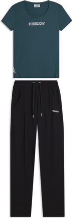 Freddy Completo T-shirt Comfort e Pantalone Gamba Dritta