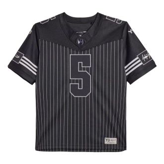 adidas Y-3 Garret Wilson Football Shirt Black KS7642