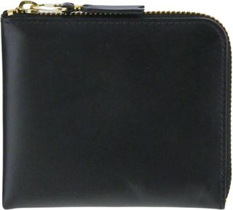Comme Des Gar&ccedil;ons Leren ritsportemonnee - unisex - Portefeuilles - Zwart - ONE Size - Leer - Accessoires