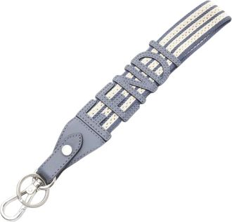 Fendi Pre-owned Accessories, female, Blue, Size: ONE SIZE Pre-owned Stylish Accessory Strap with Metal Clasp