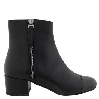 Bally Gracyn Leather Ankle Boots, Brand Size 36 ( US Size 5.5 )