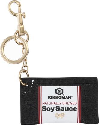 Anya Hindmarch Kikkoman Soy Sauce Packet Charm Keychain
