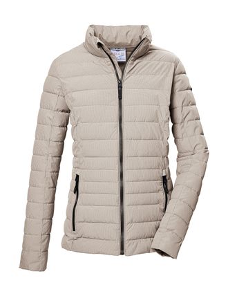G.I.G.A. DX by killtec Steppjacke GS 64 WMN QLTD JCKT, Damen, Gr. 38, beige (hellbeige), Obermaterial: 100% Polyester;Futter: 100% Polyester;F&uuml;llung: 100% Polyester, G.I.G.A